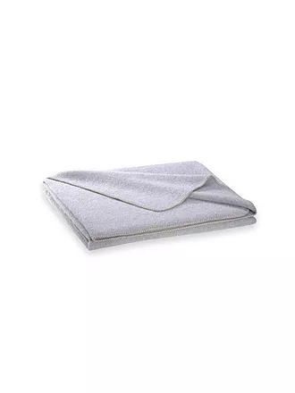 STEINER 1888 | Wolldecke "Alina" 150x190cm apfel | grau